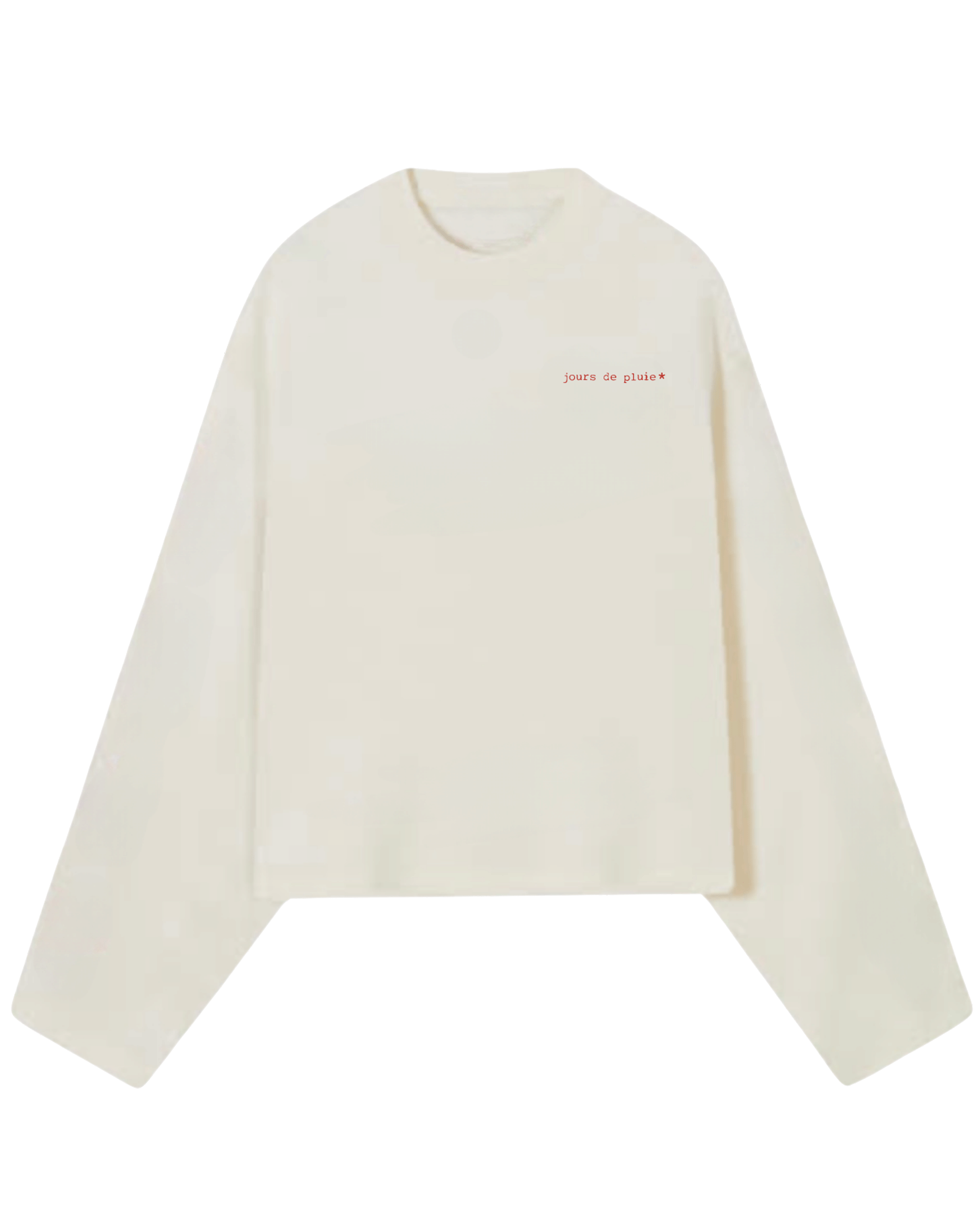 Asterisk Long-Sleeve Tee Off-White