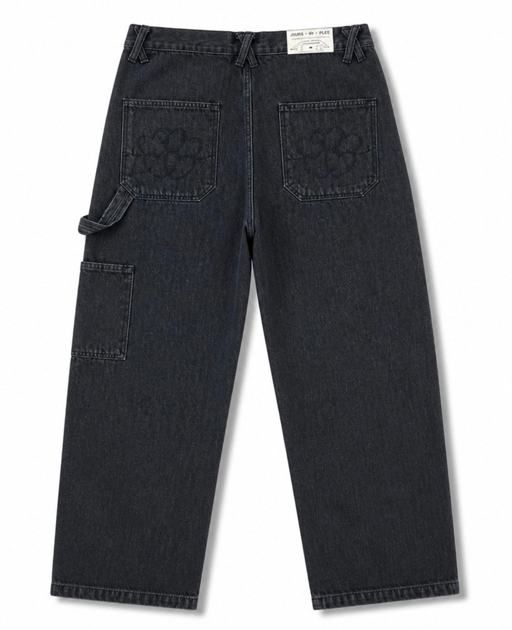 Raw Black Carpenter Pants