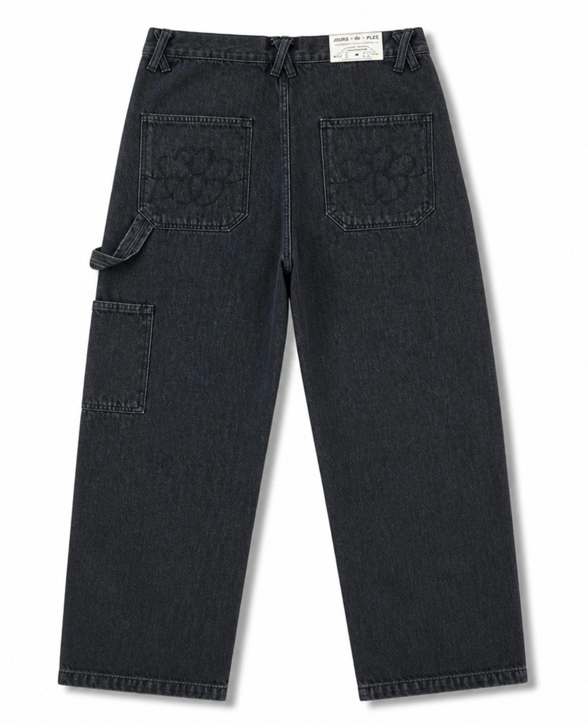 Raw Black Carpenter Pants