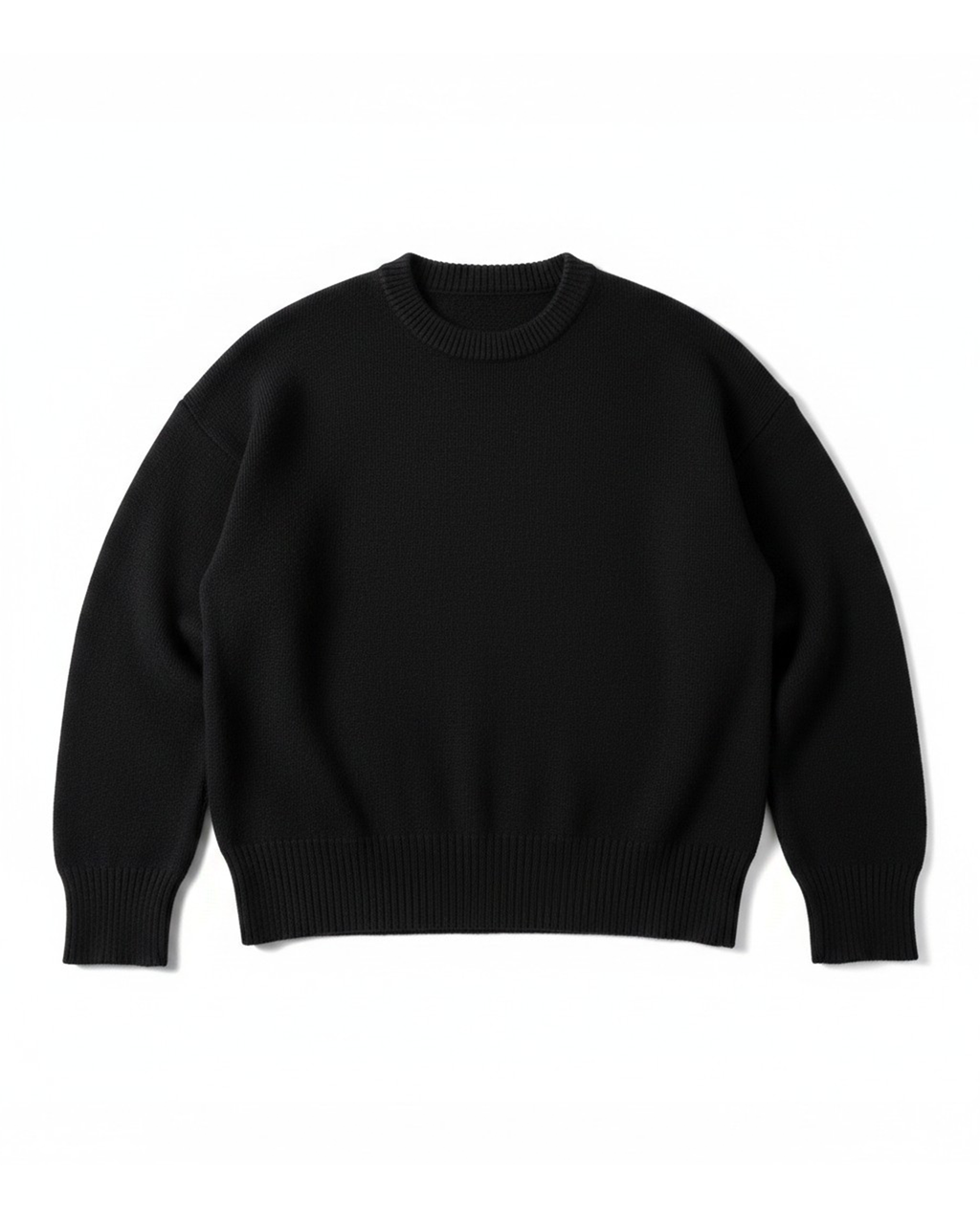 Ilusion Black Knit Sweater