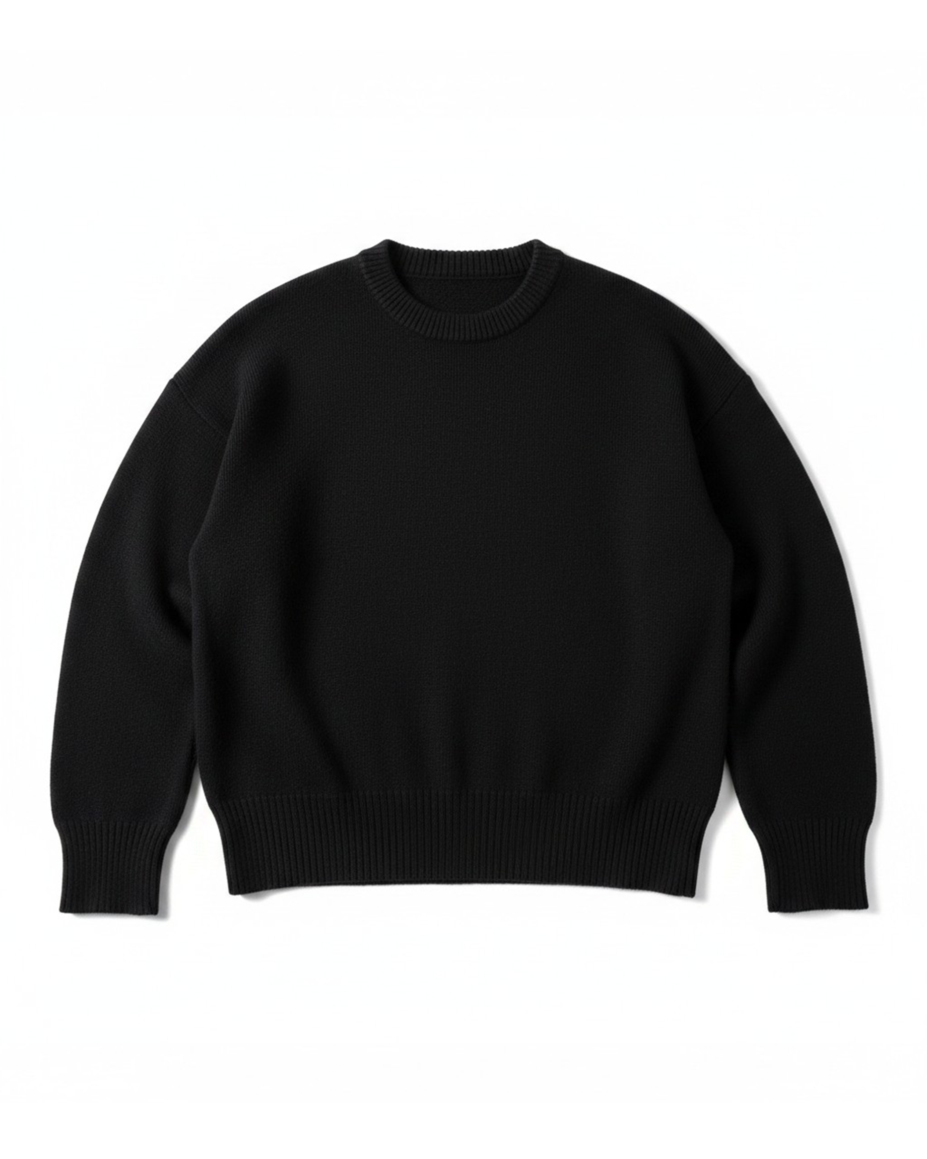 Ilusion Black Knit Sweater