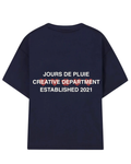 Creative Hearts Tee Navy