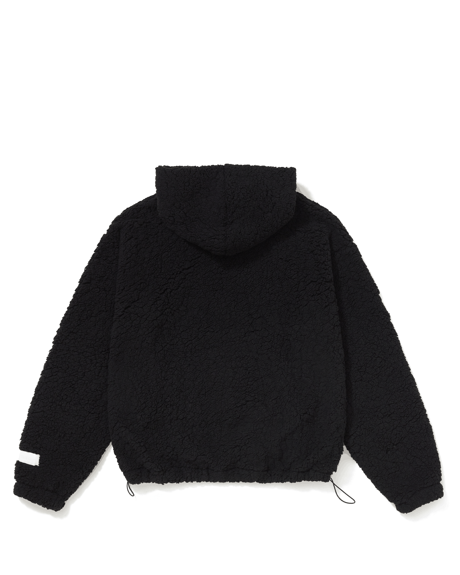 Fuzzy Hoodie Black