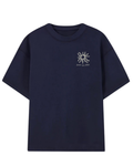 Soleil Boxy Tee Navy