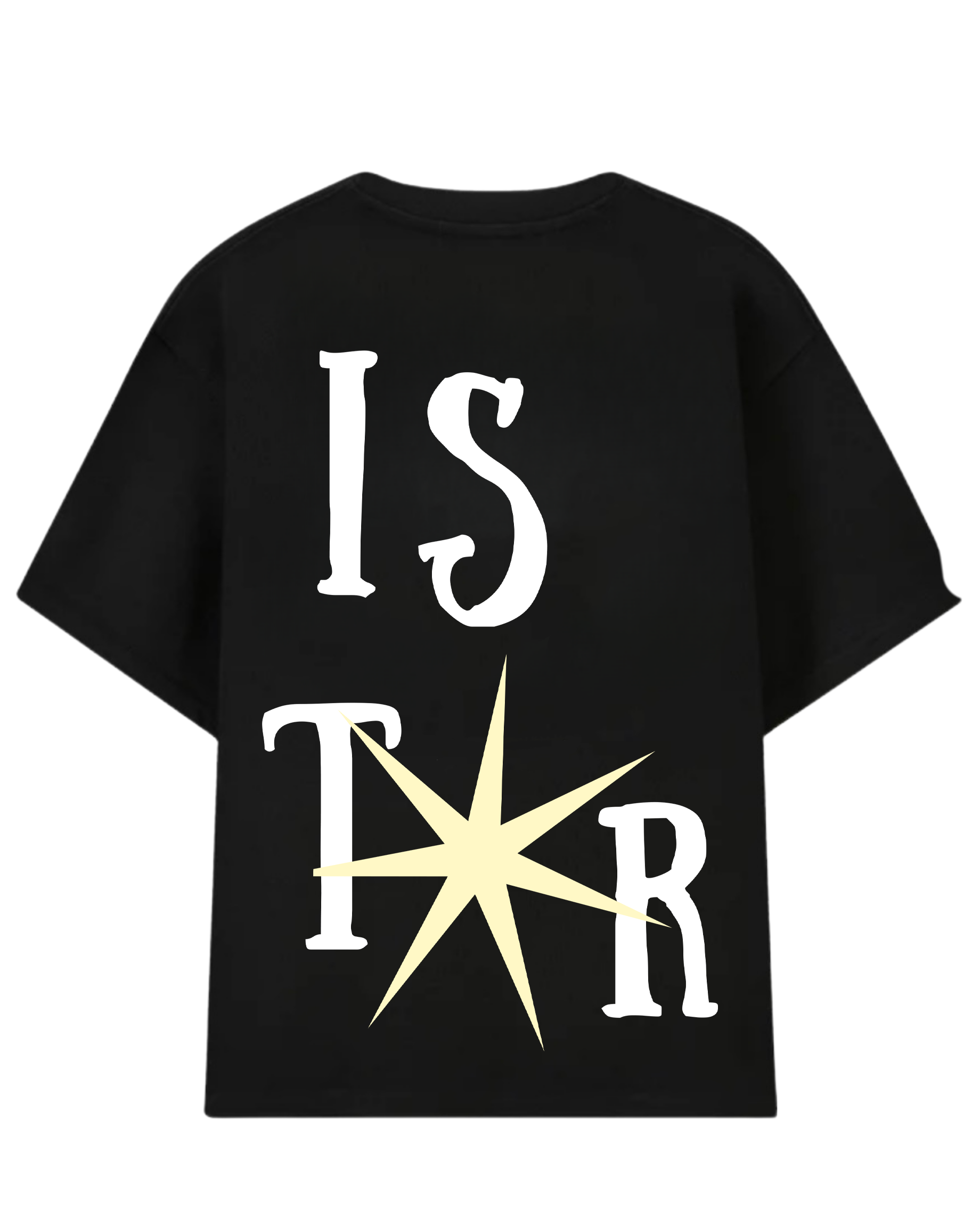 Istar Boxy Tee Black