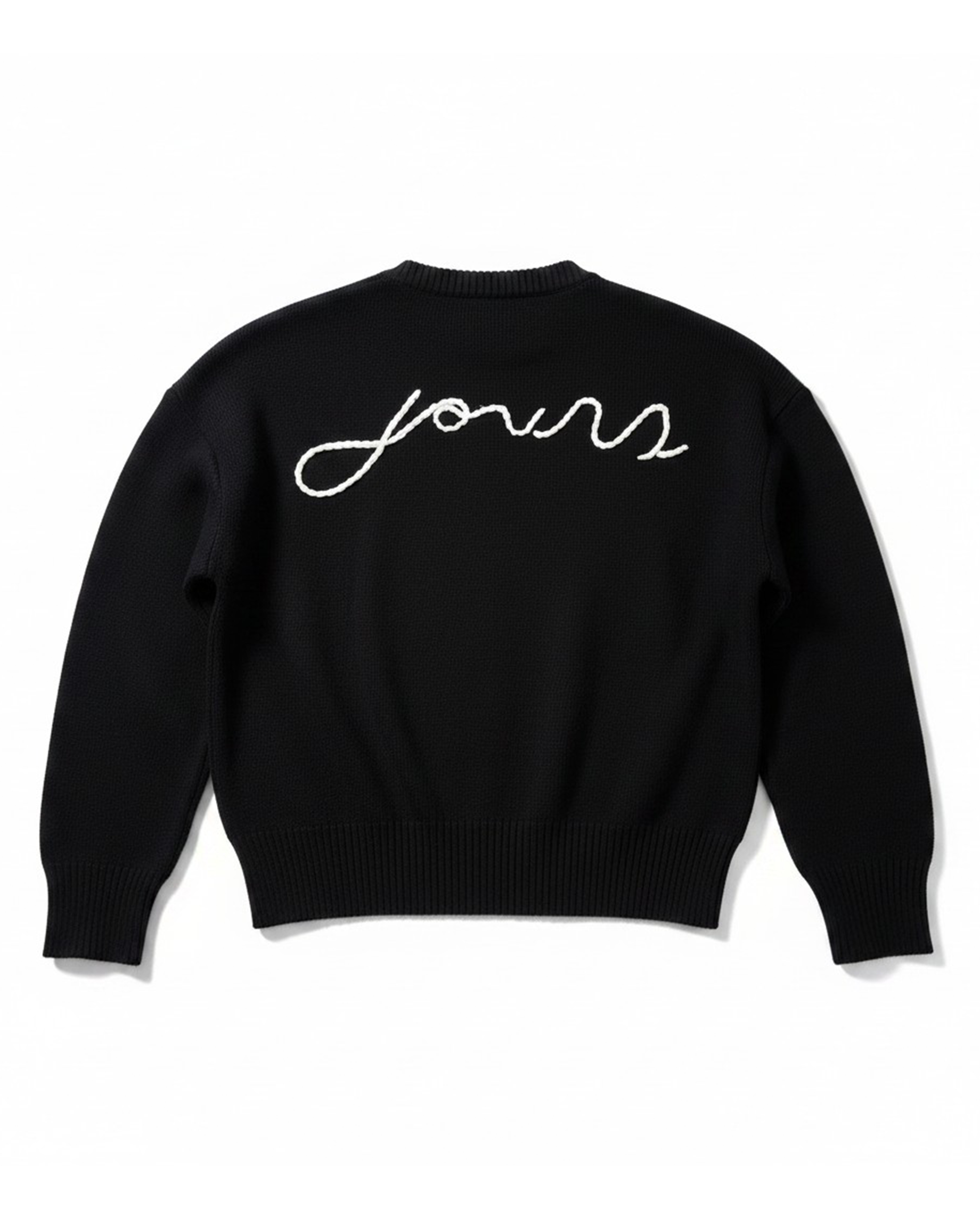 Ilusion Black Knit Sweater