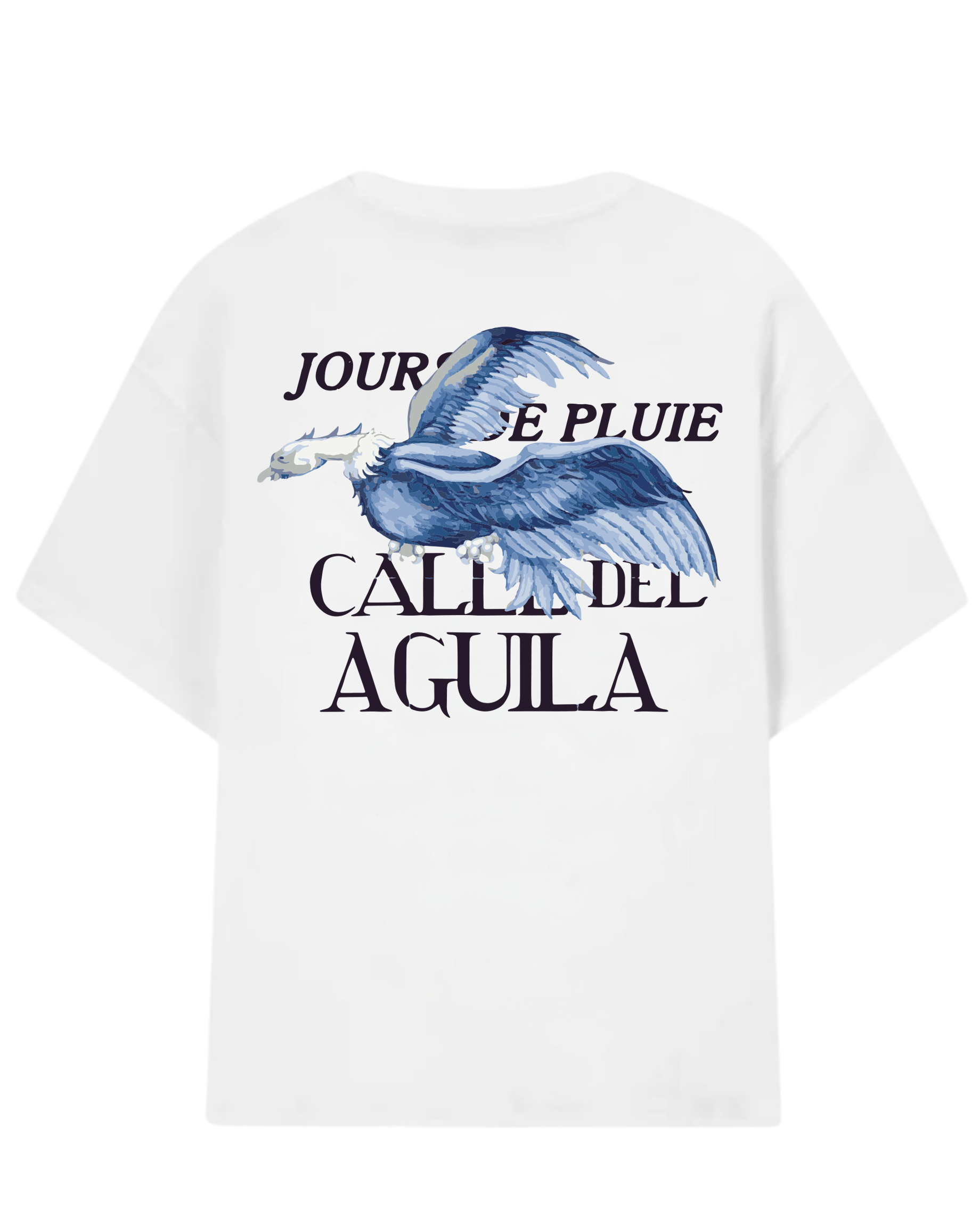 Calle del Aguila Oversized Tee Off-White