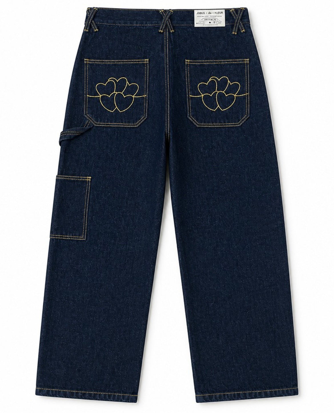 Raw Indigo Carpenter Pants