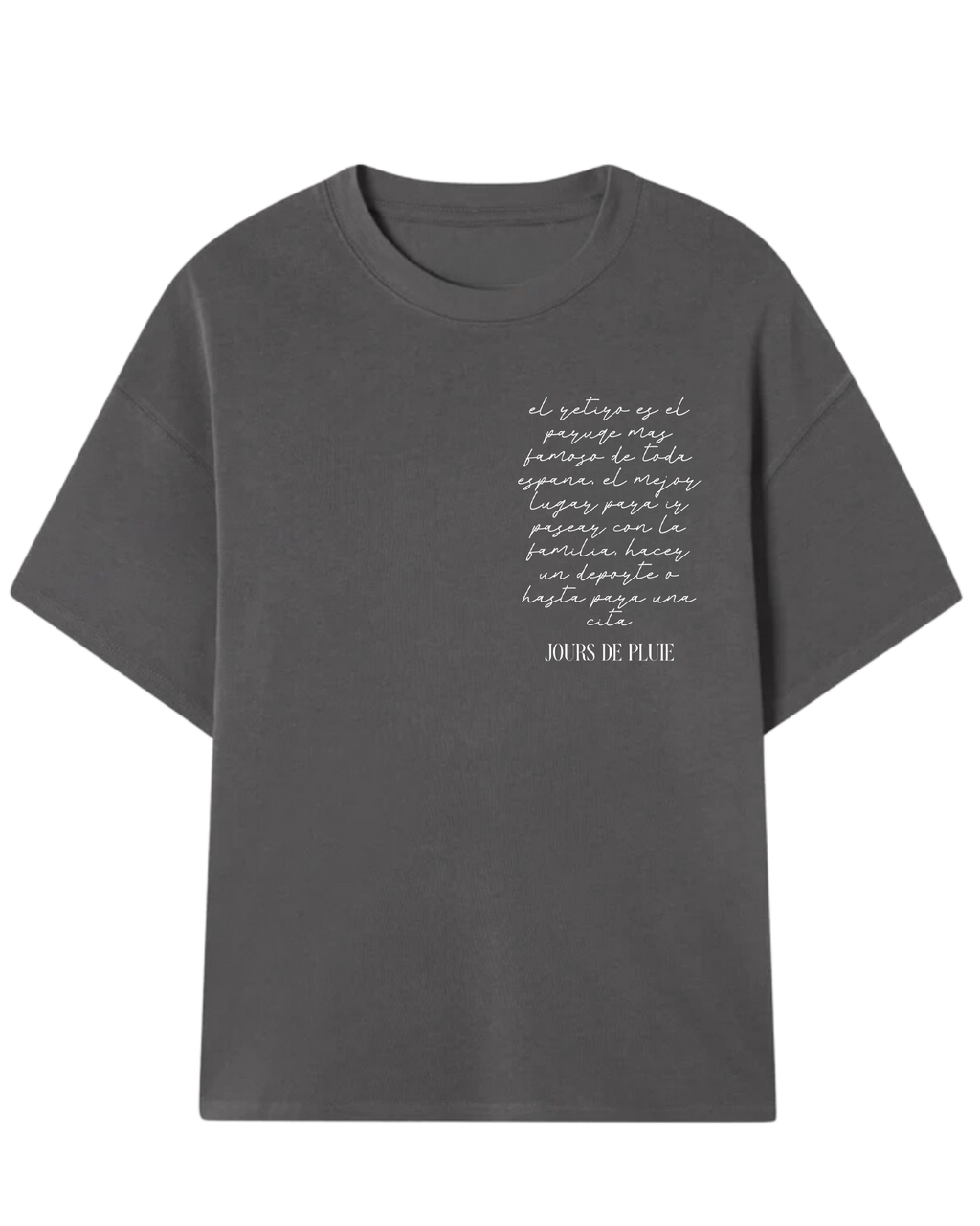 El Retiro Oversized Tee Grey