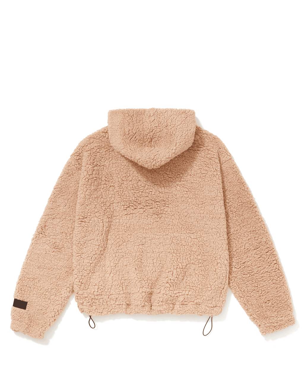 Fuzzy Hoodie Beige