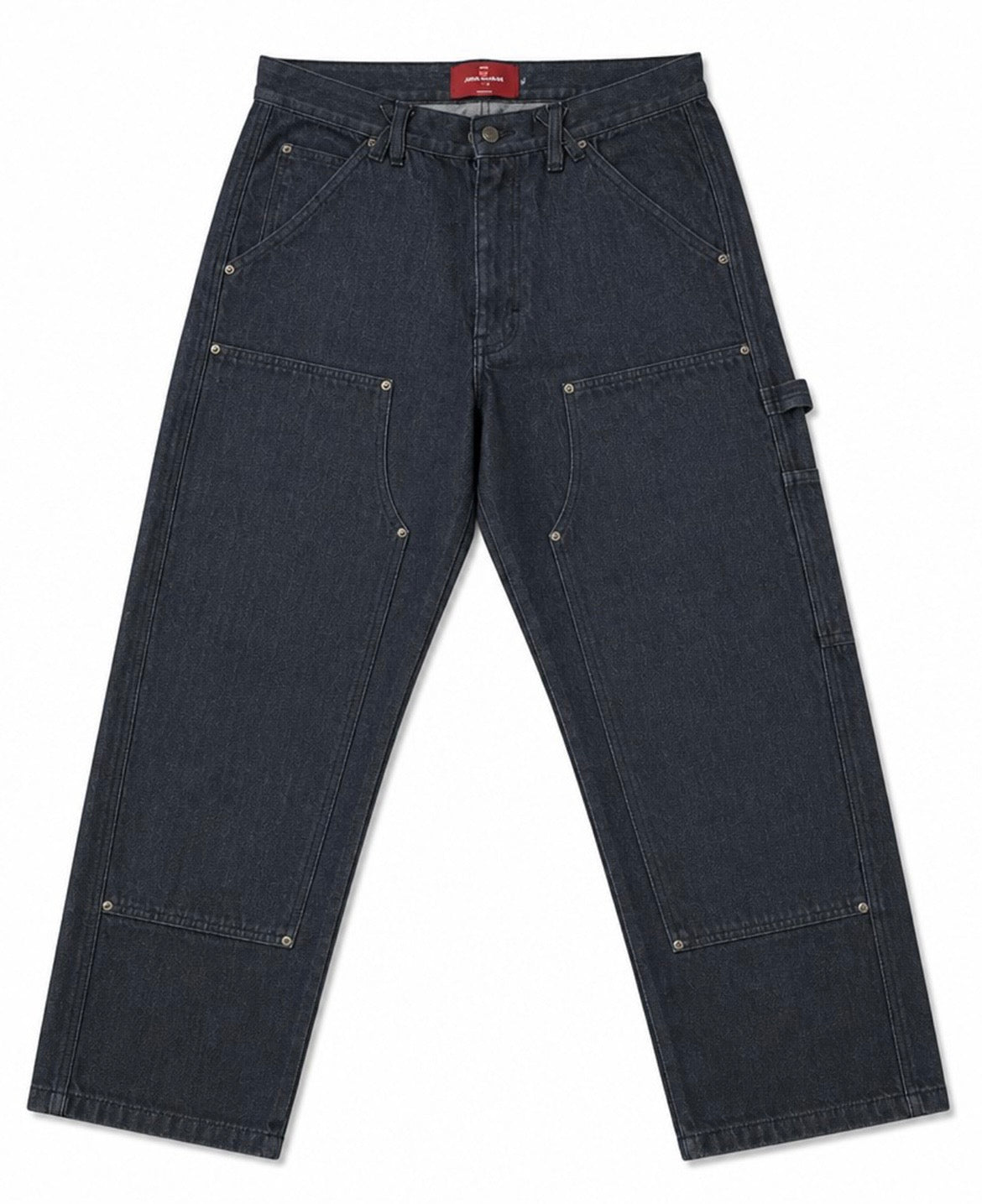 Raw Black Carpenter Pants