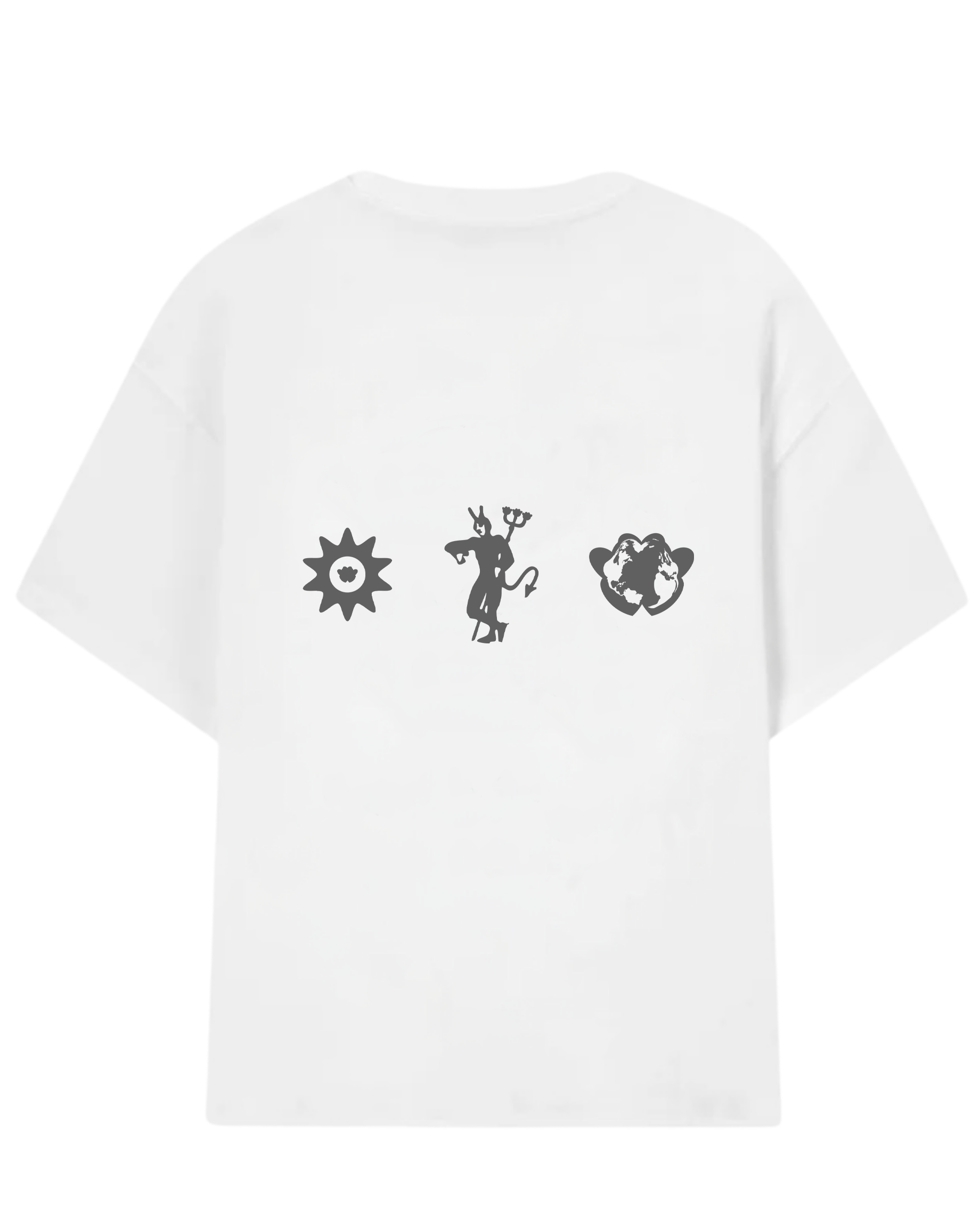 Tarot Trilogy Tee Off-White