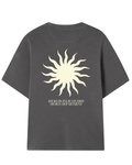 Sol Boxy Tee Grey
