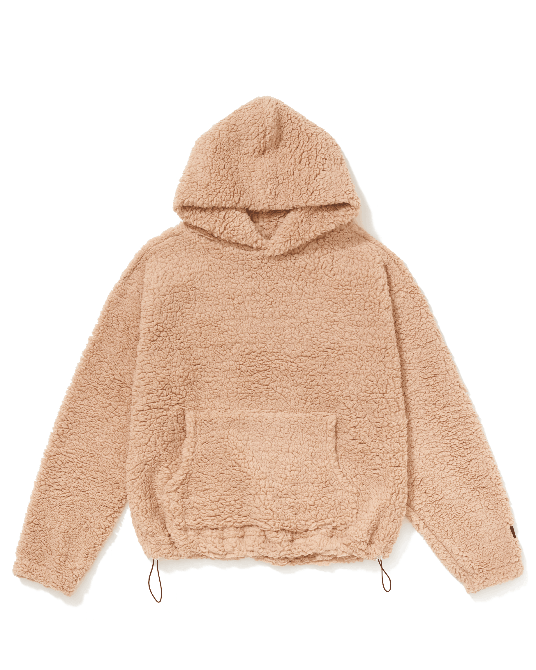 Fuzzy Hoodie Beige