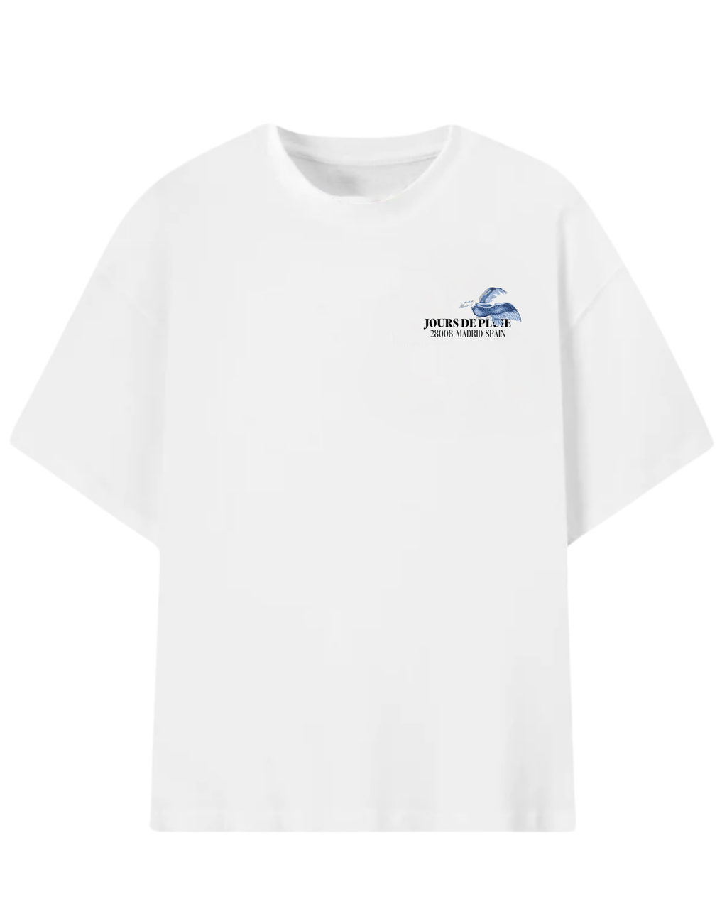 Calle del Aguila Oversized Tee Off-White