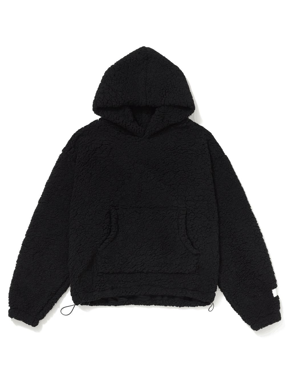 Fuzzy Hoodie Black