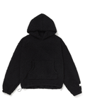 Fuzzy Hoodie Black
