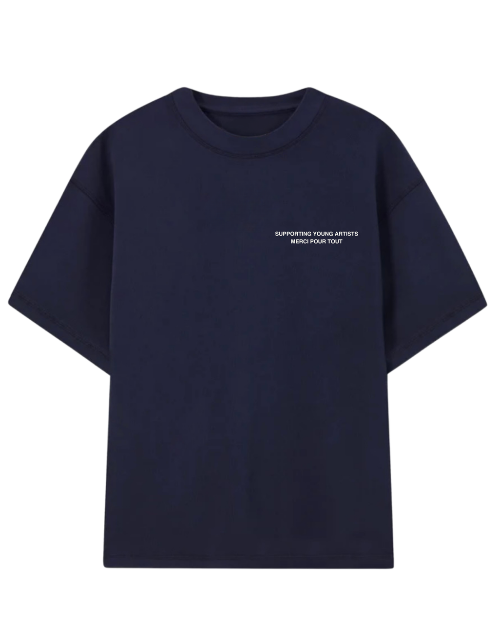 Creative Hearts Tee Navy
